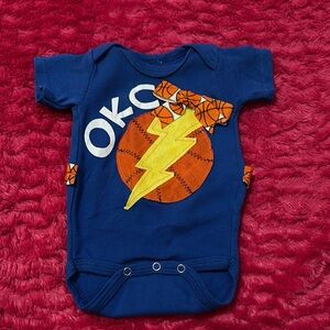 NWOT NBA OKC Thunder Onesie
